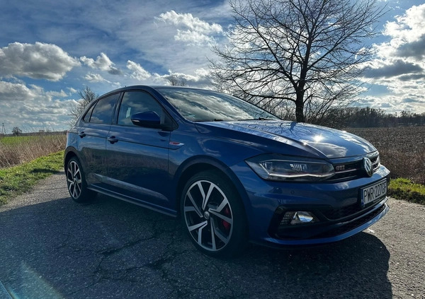 Volkswagen Polo cena 84000 przebieg: 40000, rok produkcji 2019 z Września małe 704
